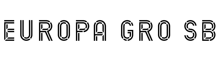 Deux inline  Free Fonts Download
