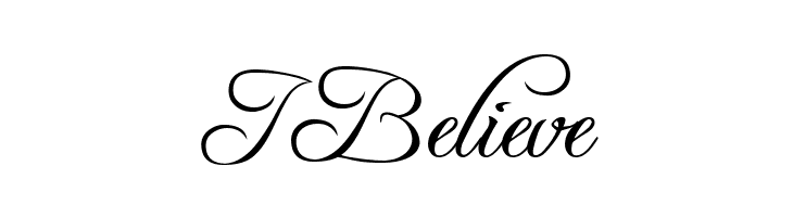 I%2BBelieve Freebooter Script Font