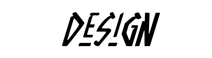 Native Alien Italic  Free Fonts Download