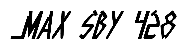 Native Alien Italic  Free Fonts Download