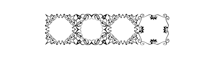 Square Frames Demo  Free Fonts Download