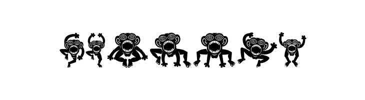 Crazy Monkey Regular  Free Fonts Download