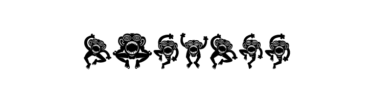 Crazy Monkey Regular  Free Fonts Download