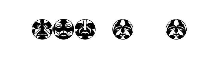 Round Masks Regular  Free Fonts Download