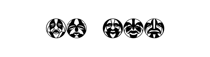 Round Masks Regular  Free Fonts Download