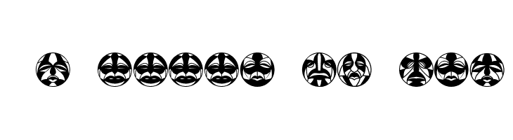 Round Masks Regular  Free Fonts Download