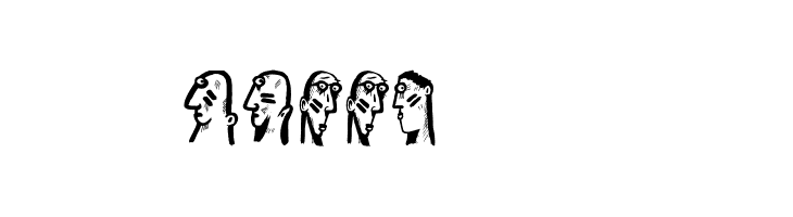 Bold People Regular  Free Fonts Download