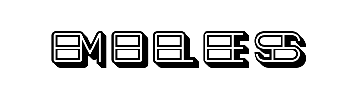 Toledo Half Hollow Regular  Free Fonts Download