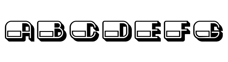 Toledo Half Hollow Partial Regular  Free Fonts Download