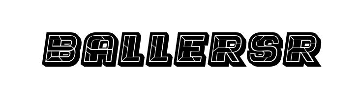 Trader Black Filled Italic  Free Fonts Download