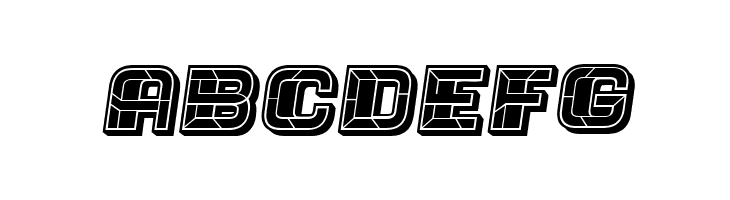 Trader Filled Italic  Free Fonts Download