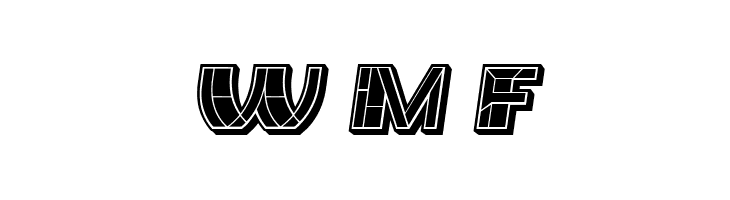 Trader Filled Italic  Free Fonts Download