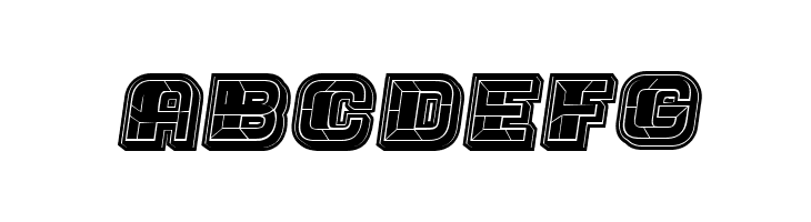 Trader College Filled Italic  Free Fonts Download