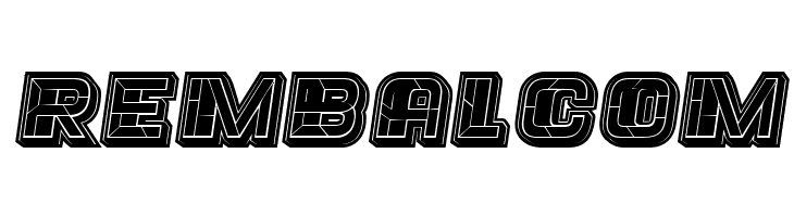 Trader College Filled Italic  Free Fonts Download