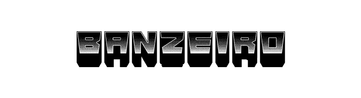 Metallic Shadow Regular  Free Fonts Download