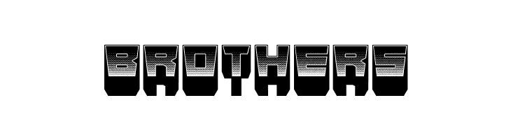 Metallic Shadow Regular  Free Fonts Download