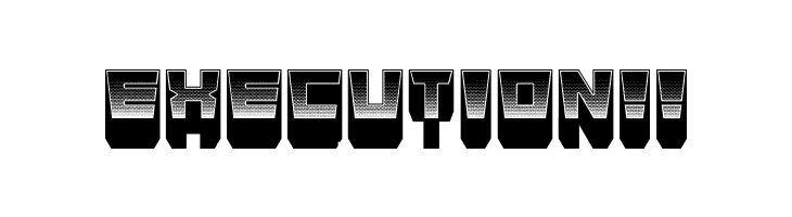 Metallic Shadow Regular  Free Fonts Download