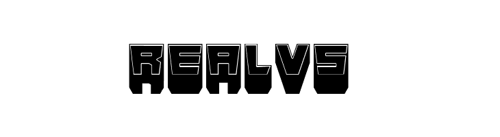 Metallic Shadow Filled Regular  Free Fonts Download