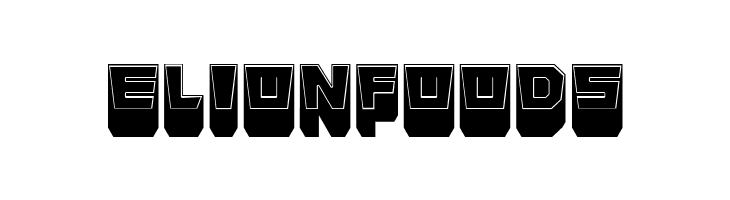 Metallic Shadow Filled Regular  Free Fonts Download