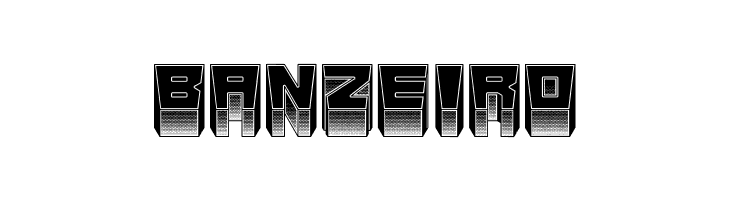 Metallic Inverted Regular  Free Fonts Download