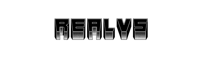 Metallic Inverted Regular  Free Fonts Download