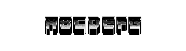 Metallic Regular  Free Fonts Download