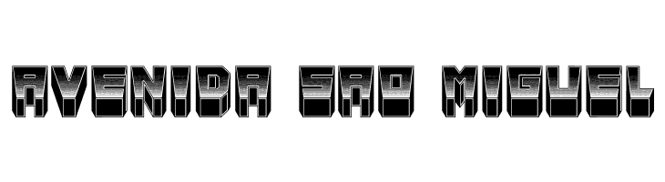 Metallic Regular  Free Fonts Download