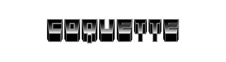 Metallic Regular  Free Fonts Download