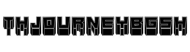 Metallic Sharp Filled Regular  Free Fonts Download