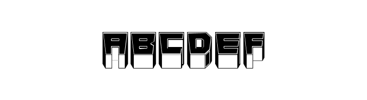 Metallic Sharp Inverted Regular  Free Fonts Download