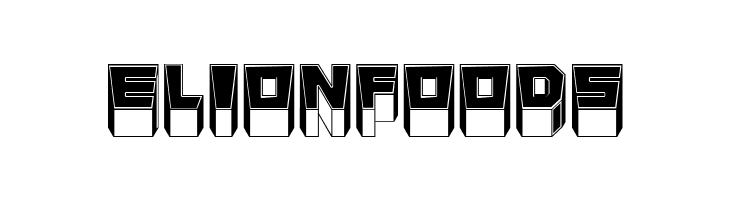 Metallic Sharp Inverted Regular  Free Fonts Download