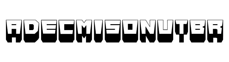 Metallic Shadow Flat Regular  Free Fonts Download