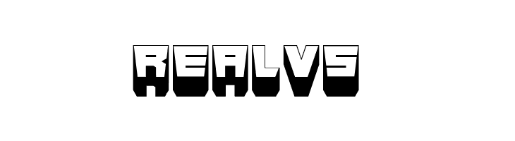 Metallic Shadow Flat Regular  Free Fonts Download