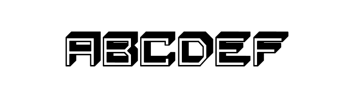 Blocky Letters Regular  Free Fonts Download