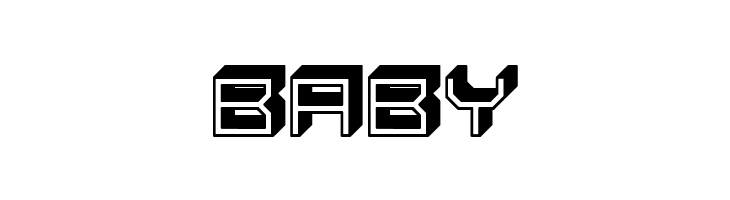 Blocky Letters Regular  Free Fonts Download