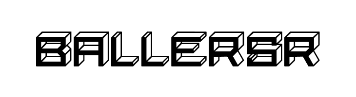 Blocky Letters Inverted Regular  Free Fonts Download