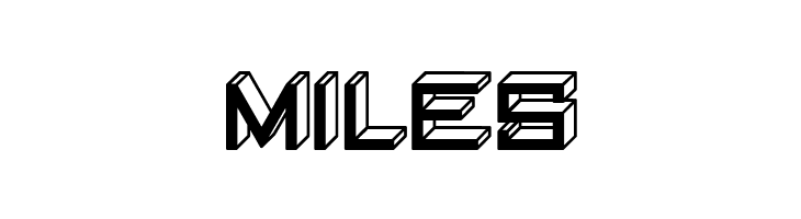 Blocky Letters Inverted Regular  Free Fonts Download