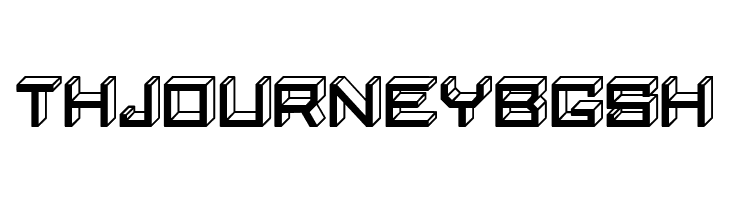 Blocky Letters Inverted Regular  Free Fonts Download