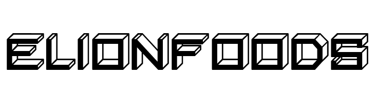 Blocky Letters Inverted Regular  Free Fonts Download