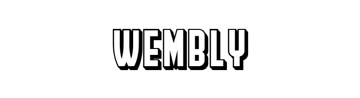 Hindenburg Condensed Shadow Regular  Free Fonts Download