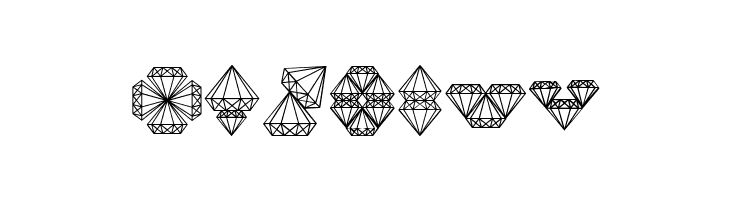 Diamond Blocks Regular  Free Fonts Download