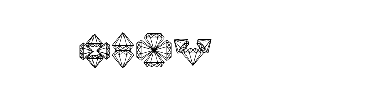 Diamond Blocks Regular  Free Fonts Download