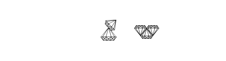 Diamond Blocks Regular  Free Fonts Download