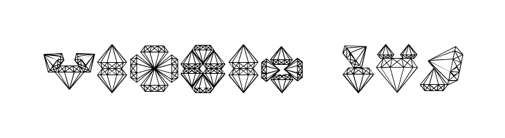 Diamond Blocks Regular  Free Fonts Download