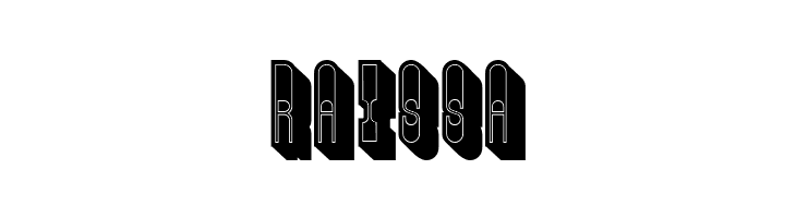 Alexander Filled Regular  Free Fonts Download