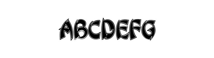 Chinese Dragon Regular  Free Fonts Download