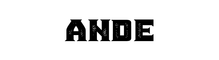 Ana Grunged Regular  Free Fonts Download