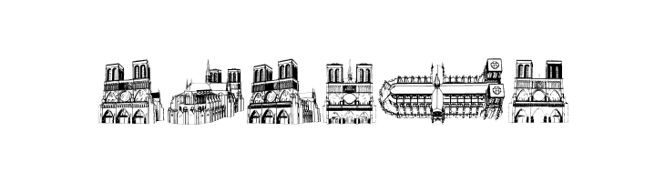 NotreDame de Paris Regular  Free Fonts Download