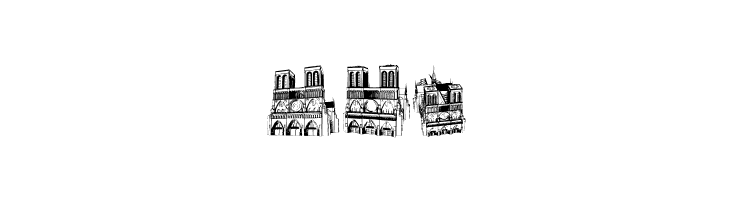 NotreDame de Paris Regular  Free Fonts Download
