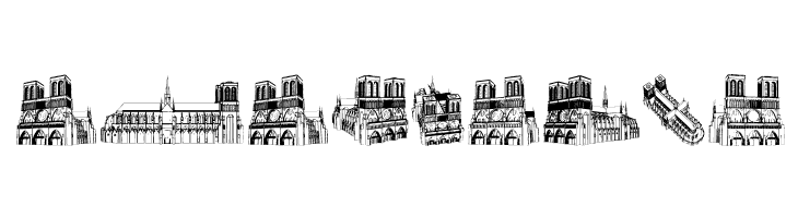 NotreDame de Paris Regular  Free Fonts Download